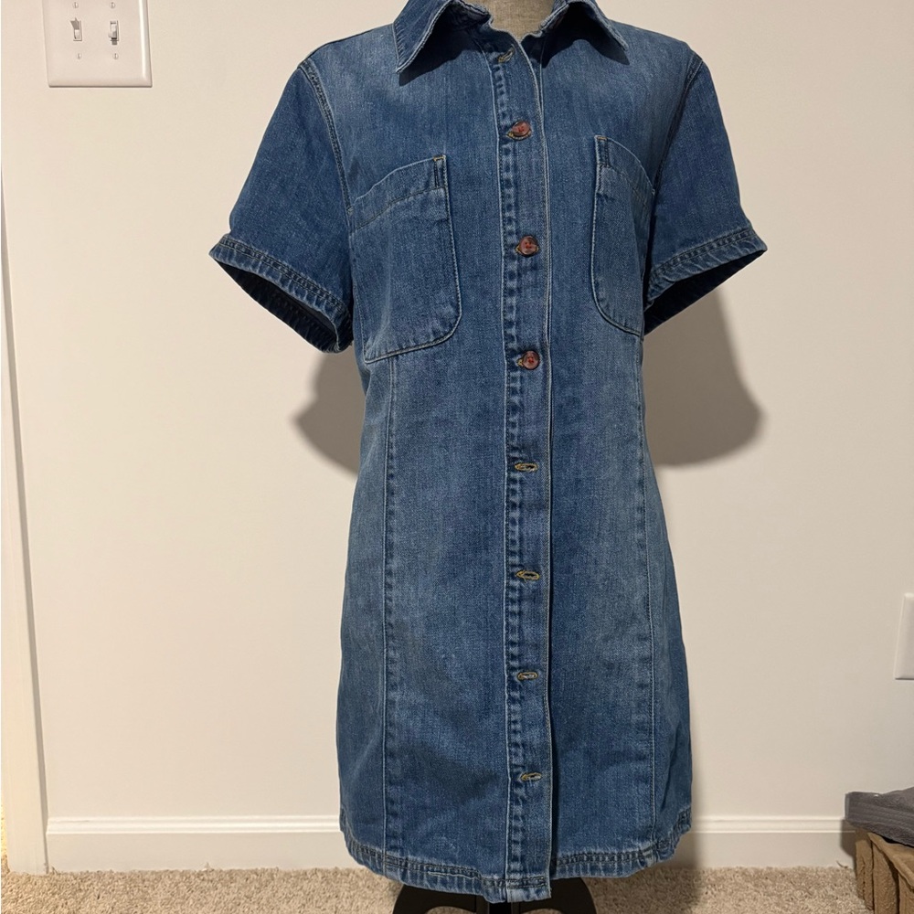 Denim mini dress, denim dress, denim skirt, denim shirt, denim midi dress